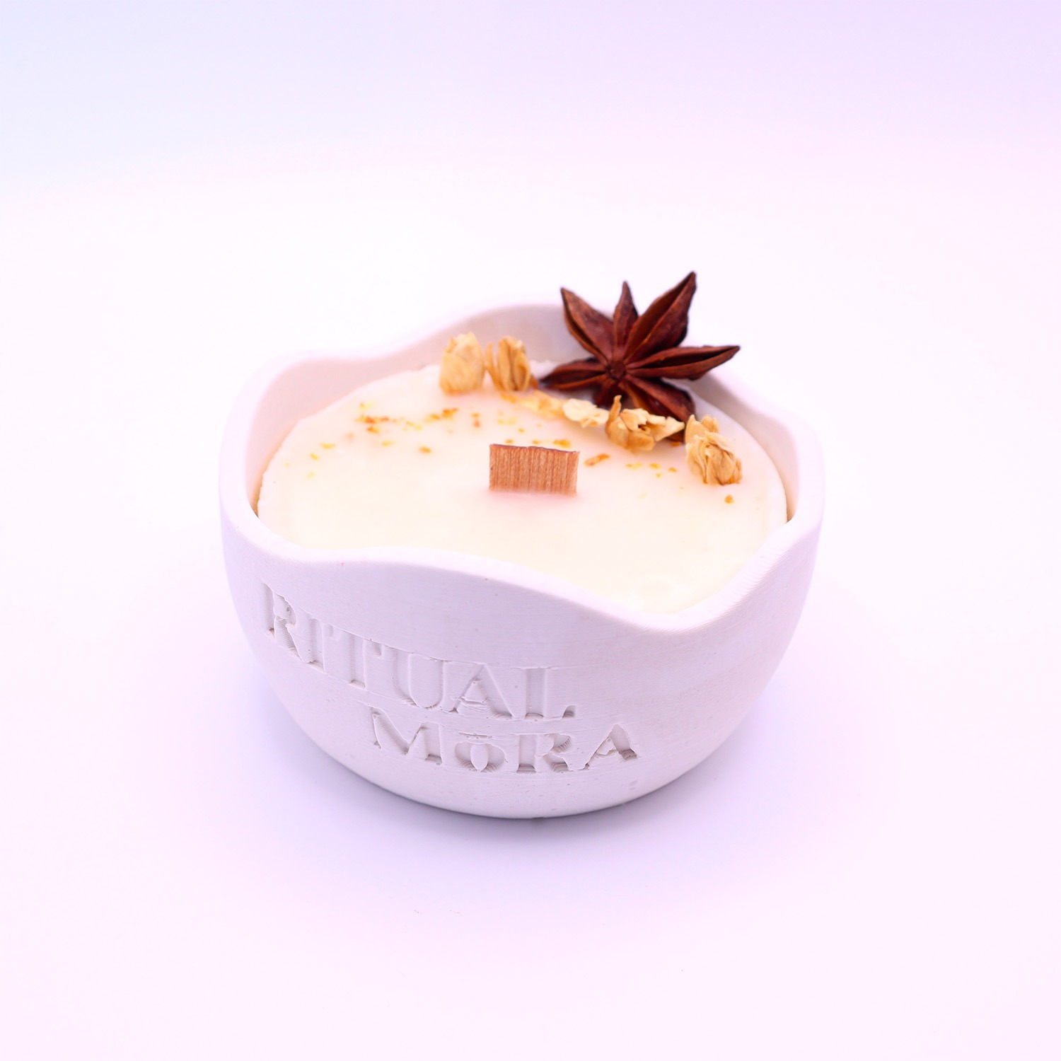 Bougie Artisanale Personnalisée Rechargeable Ritual Mōra