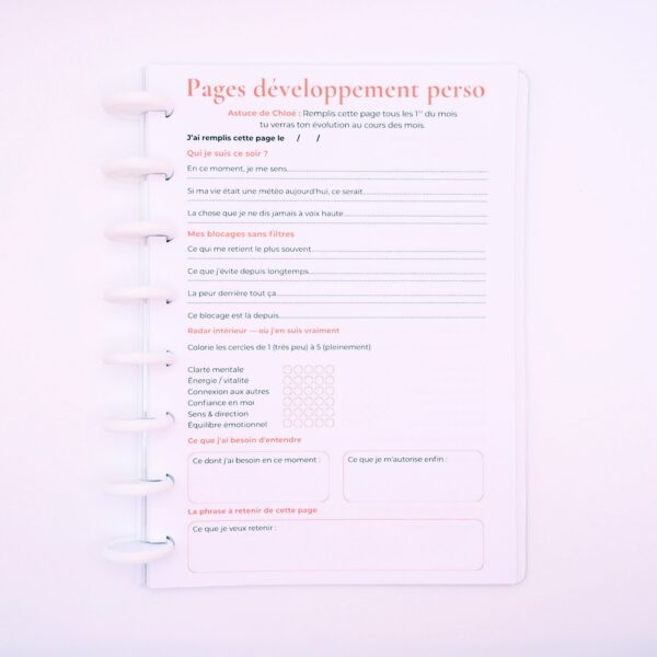 Page de développement perso (x 50 pages)